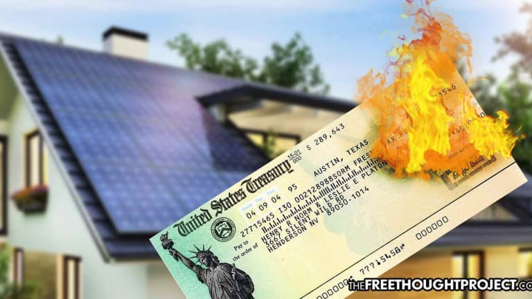 COVID 'Relief' Spending Was Enough to 'Put Every Home in the US on Solar Power — for Life'