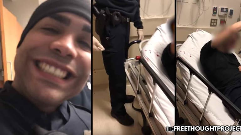 Cops Film Themselves Viciously Beating Suicidal Hospital Patient for Their Own Pleasure