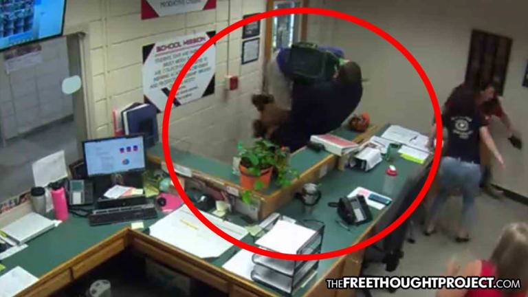 Leaked Video Shows School Cop Body Slam & Pummel Child as Staff Watches in Horror