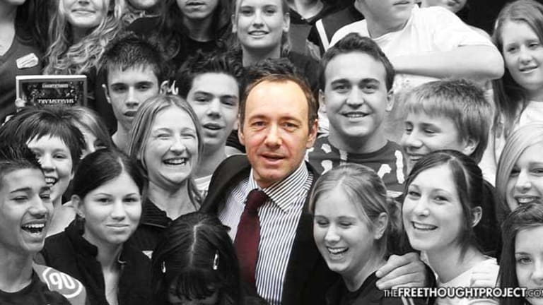 After He Flew With Bill Clinton on 'Lolita Express' Kevin Spacey Started Group to Groom Child Stars