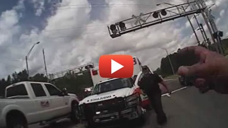 Arrogant Cop Recklessly Pursues Fire Chief to Ticket Him for Responding to an Actual Emergency