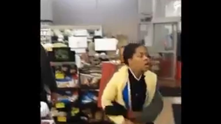 Society In Decline? Mother Gets in Fist Fight with 10 y/o Son at Grocery Store Over Grapes