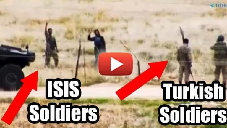 Chilling Video Shows NATO Member State Greeting and Providing Refuge to ISIS Militants