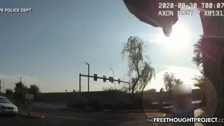 WATCH: Cop Claims Innocent Black Man "Fit Description" of White Man, Holds Him at Gunpoint for 3 Minutes