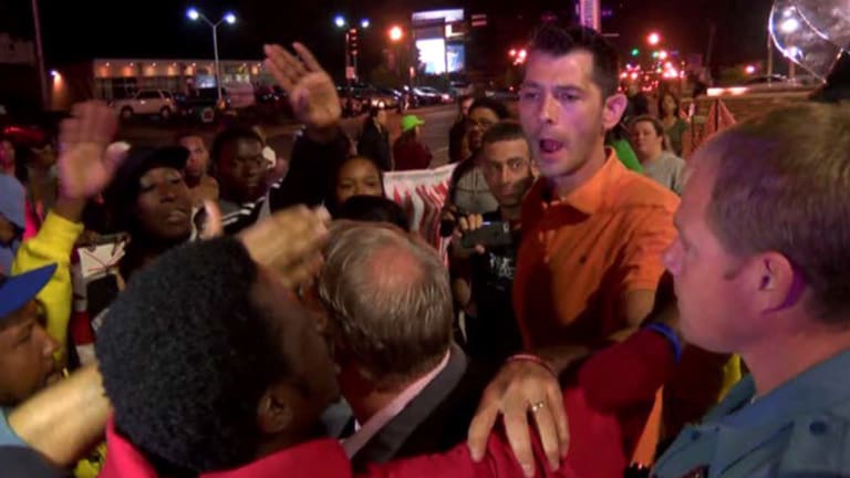 Ferguson Police Chief Attempts to Join Michael Brown Protest, Chaos Ensues