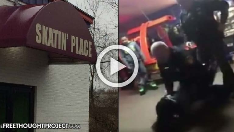 SHOCK VIDEO: Cops Taser 12-Year-Old Girl at Skating Rink After She Refused to Wear Skates