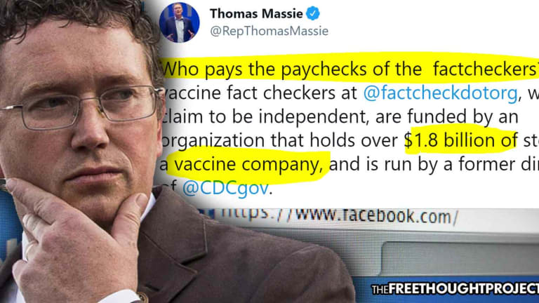 Congressman Exposes Billion Dollar Vaccine Company Ties to Facebook's Fact Checker