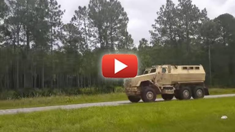 Paramilitary Police With MRAPs Lock Down Florida Town After Cops Kill Former Cop