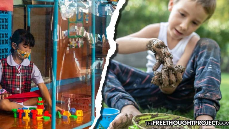 As Gov't Puts Kids in Bubbles, Study Suggests Playing in the Dirt Boosts Immune Systems