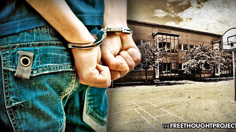 Child Handcuffed, Arrested and Thrown in Jail for Missing Too Many Days of School