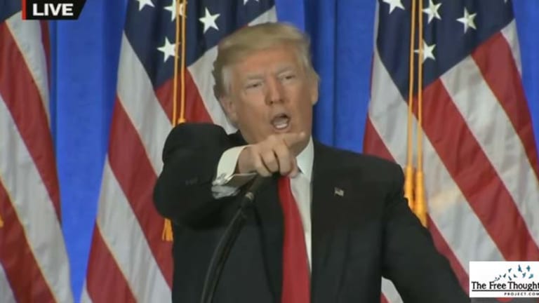 WATCH: Trump Slams BuzzFeed As "Failing Pile Of Garbage"—Tells CNN, "You Are Fake News"