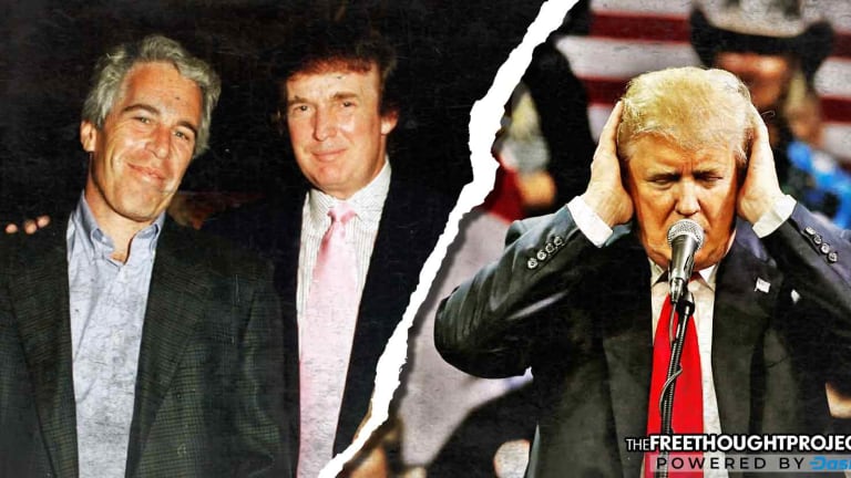 WATCH: Trump Melts Down as Man Holds Up Photo of Him and Billionaire Pedophile Epstein at Rally