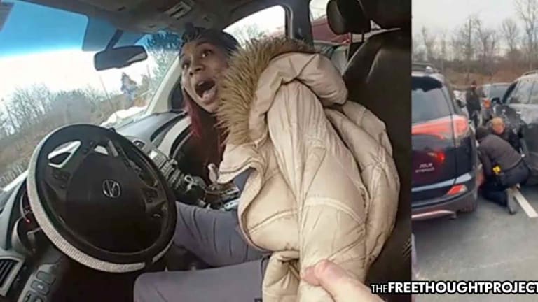 Watch: Cop Accuses Frontline COVID Worker of 'Cutting Him Off', Drags Her from Car, Arrests Her