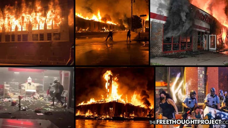 Nat'l Guard Called In As Minneapolis Literally Burns From Riots Over George Floyd's Murder