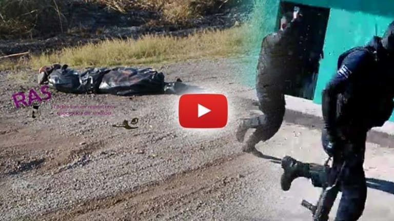 Drug War Makes Cartels So Powerful, Video Actually Shows Cops Fleeing Crime Scene BEFORE Murder
