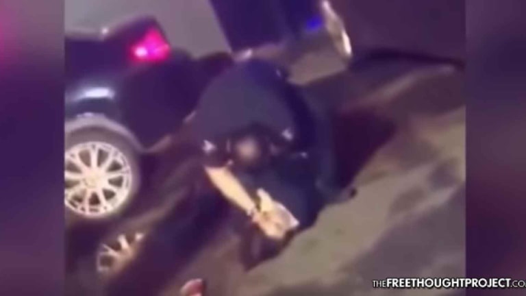 WATCH: Raging Cop Throws Woman to the Ground and Proceeds to Strangle Her