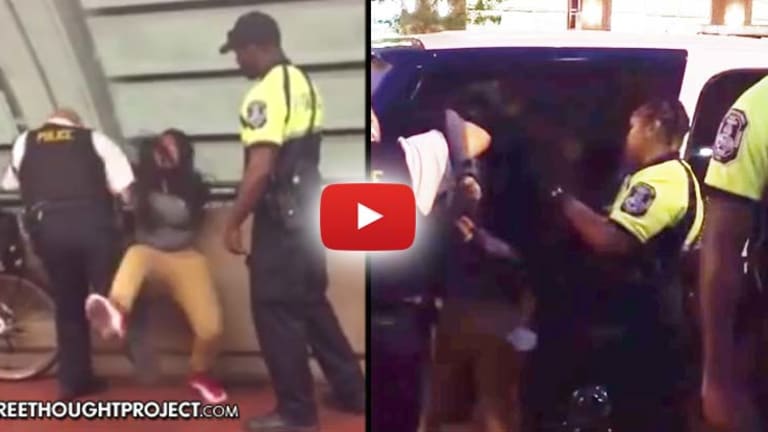 WATCH: Cop Kicks Teen Girl to the Ground, Arrests Her for Having a Lollipop