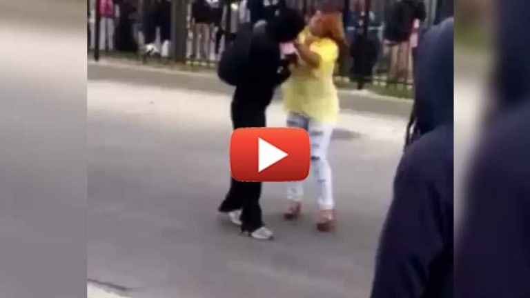"Mother of the Year"? Baltimore Mom Caught on Video Slapping, Scolding Son for Attending Riot