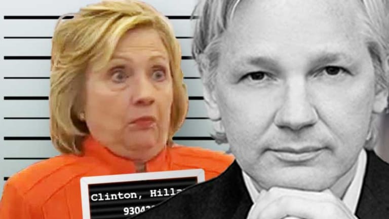 WikiLeaks Planning to Release More Clinton Emails -- "Enough Evidence" to Indict Says Assange