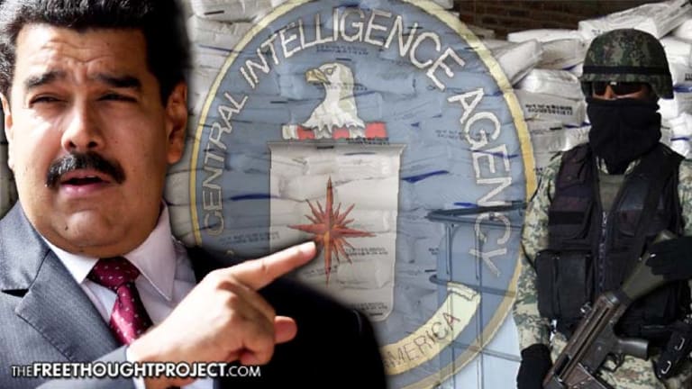 Venezuelan President Says CIA is Using Its Drug War to Frame and Jail Venezuelan Officials
