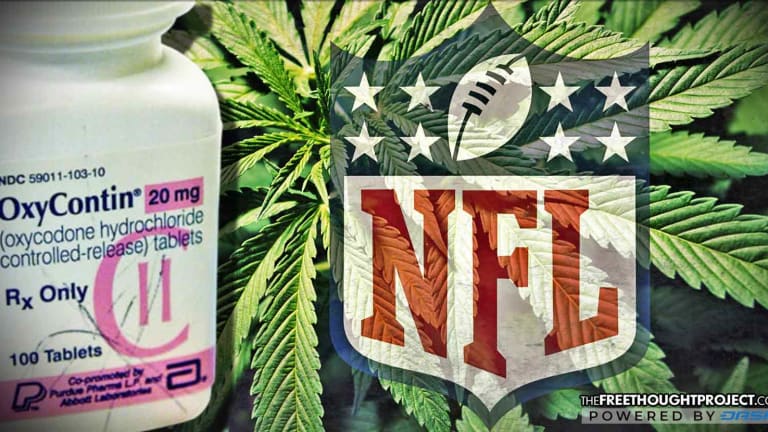 NFL Proves Loyalty to Big Pharma, Forces Players to Use Opioids Instead of Cannabis