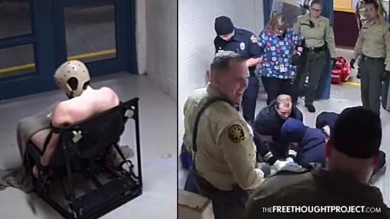 WATCH: Cops Torture Mentally Ill Man in Restraint Chair for 2 Days, Laugh as He Dies in Front of Them