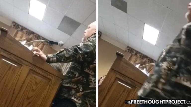 WATCH: Dad Takes Over Council Meeting to Call Out Child Predator Cop For Grooming His Daughter