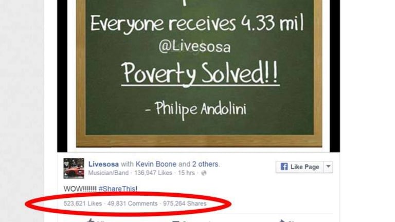 Viral Meme About Redistributing $1.3 Billion Powerball Winnings Makes Fools Out of Millions