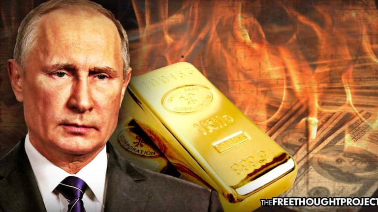 Russia Dumps Massive Amount of U.S. Treasury Holdings—Becomes World's Largest Holder of Gold