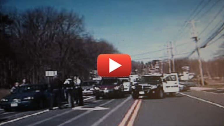 VIDEO - Multiple Cops Held at Gunpoint by Other Cops Who Mistook them for Criminals