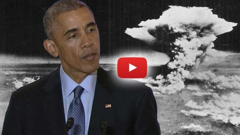Obama Becomes First President to Visit Hiroshima Memorial -- Offers No Apology for Dropping Bomb