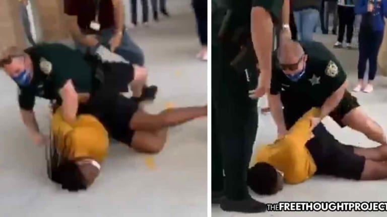 Horrifying Video Shows School Cop, Smash Girl's Head to the Concrete, Knocking Her Unconscious
