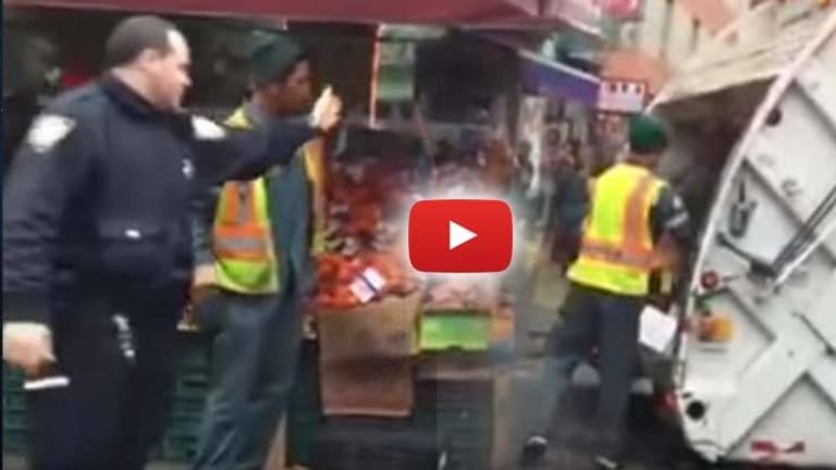 WATCH: NY City Forcing Vendors to Throw Away Good Food -- for Improperly Displaying It