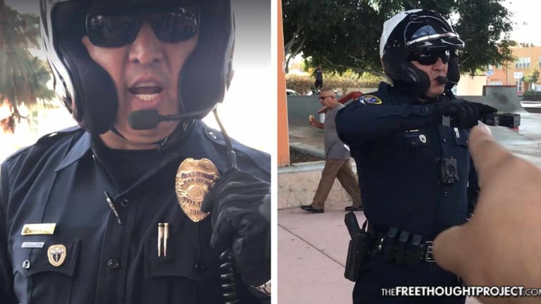 WATCH: Citizens Call Out Cop for Breaking the Rules And All Hell Breaks Loose
