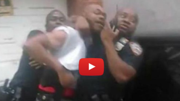 NYPD Officer Stomps on Man's Head