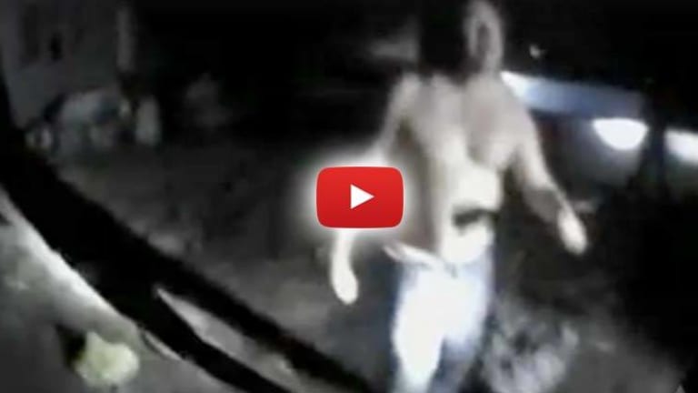 VIDEO: Cop Walks Up to Grieving Man Whose House Just Burned Down and Murders His Dog