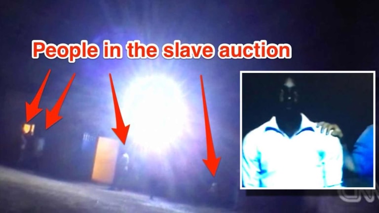 Disturbing New Video Shows Real Life Slave Trade, Humans Being Bought & Sold in the Open