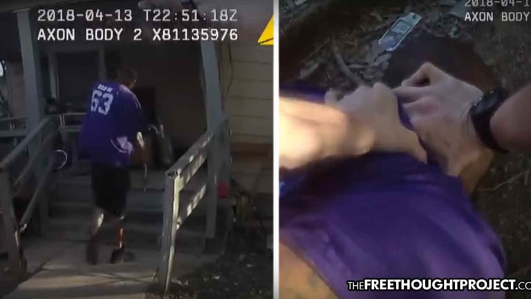 WATCH: Cop Tasers Innocent Man in the Back Then Asks Fellow Cops to Help 'Make Up Charges'