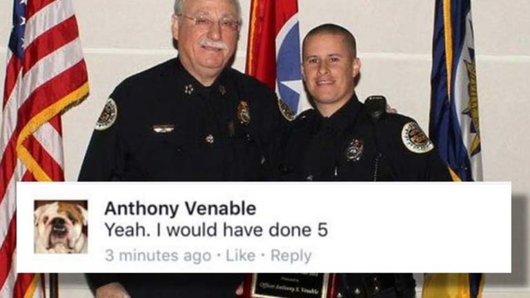 Officer of the Year Takes to Facebook to Glorify the Murder of Philando Castile by Police