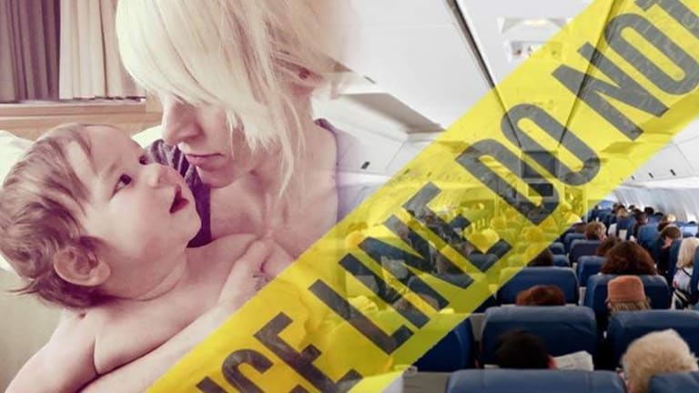Passengers Outraged as Pregnant Mom & Crying Child Kicked Off Plane For "Safety Concerns"