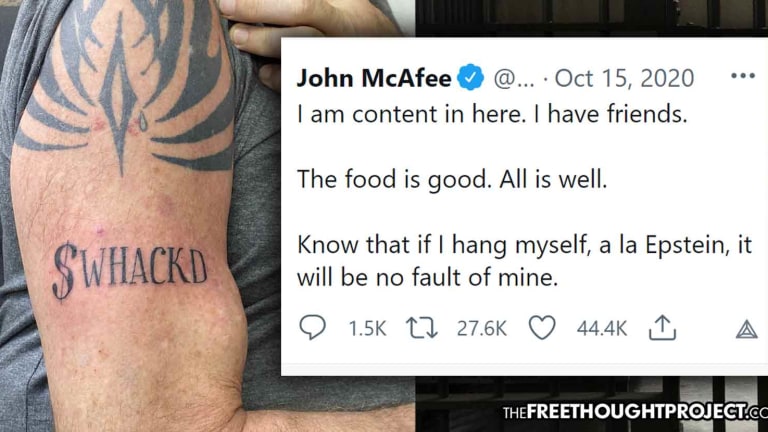 ‘If I suicide myself, I didn’t’: John McAfee Found Dead in Jail After Saying He Might Be 'Epsteined'