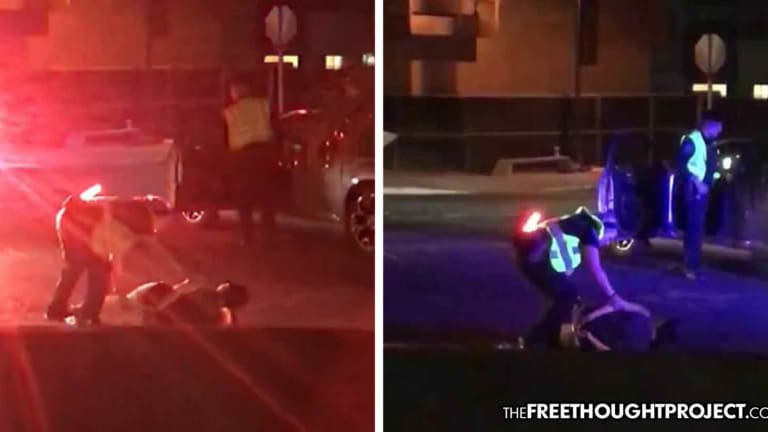 WATCH: Innocent Woman Screams for Help as Police Drag Her Through the Street by Handcuffs