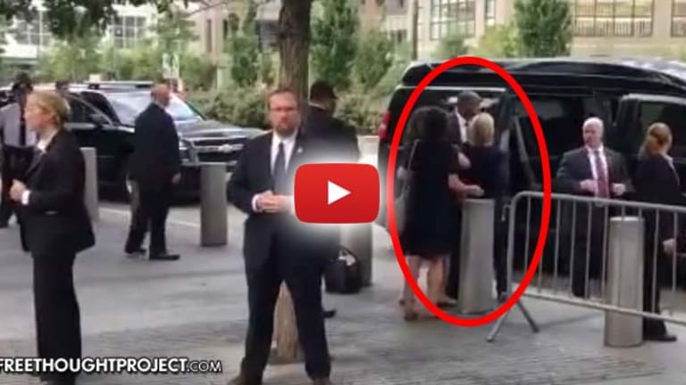 Watch: Hillary Clinton Collapses During 9/11 Memorial