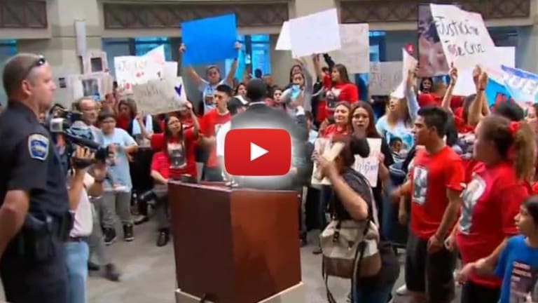 Hundreds of Protesters Storm City Hall, Chase Down Mayor After Cop Killed Fleeing Unarmed Boy