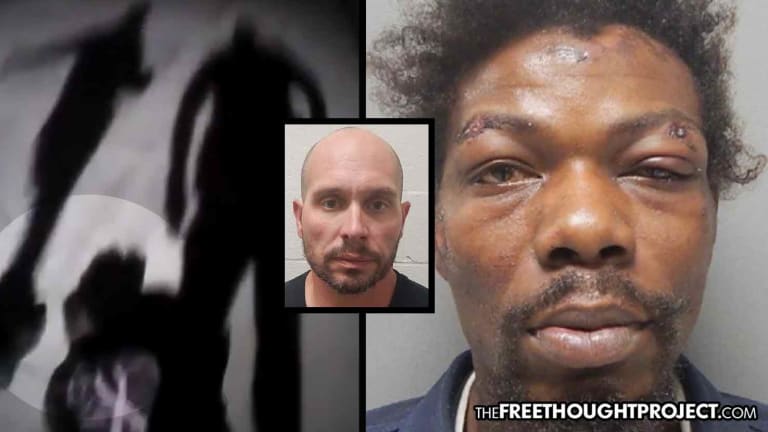 Cop Arrested for Punting Cuffed Man's Head Like a Football on Video, Says He Did Nothing Wrong