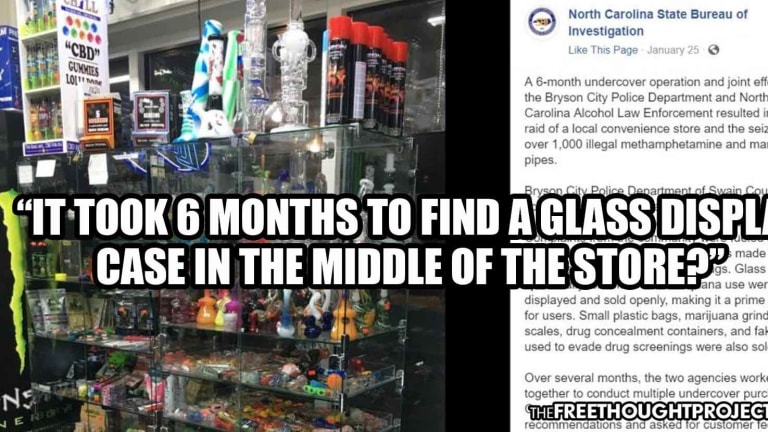 Cops Brag About 6-MONTH Undercover Sting to Seize Glass Weed Pipes—Internet Destroys Them