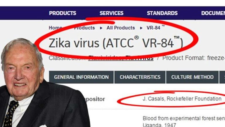 The Deadly Zika Virus is Available For Sale Online, Courtesy of the Rockefeller Foundation