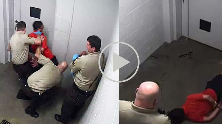 Disturbing Video Shows Cops Slam Handcuffed Man's Face to the Ground — Then Watch Him Bleed