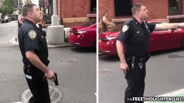 WATCH: 'Go Shoot Your Heroin and Die!' Cop Pulls Gun at Methadone Clinic, Threatens Patients