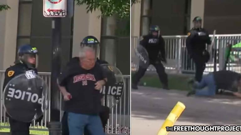 This is Why There are Riots: Cop Caught on Video Attacking Elderly Disabled Man